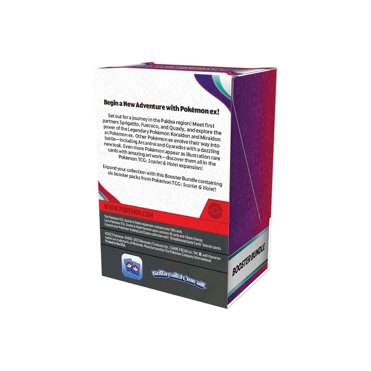 Scarlet & Violet Base Booster Bundle