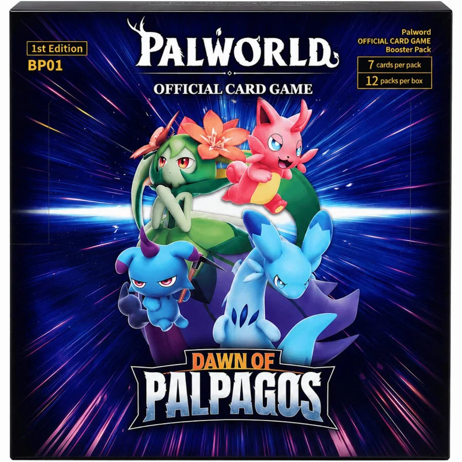 Palworld TCG: Dawn of Palpagos Booster Box 1st Edition