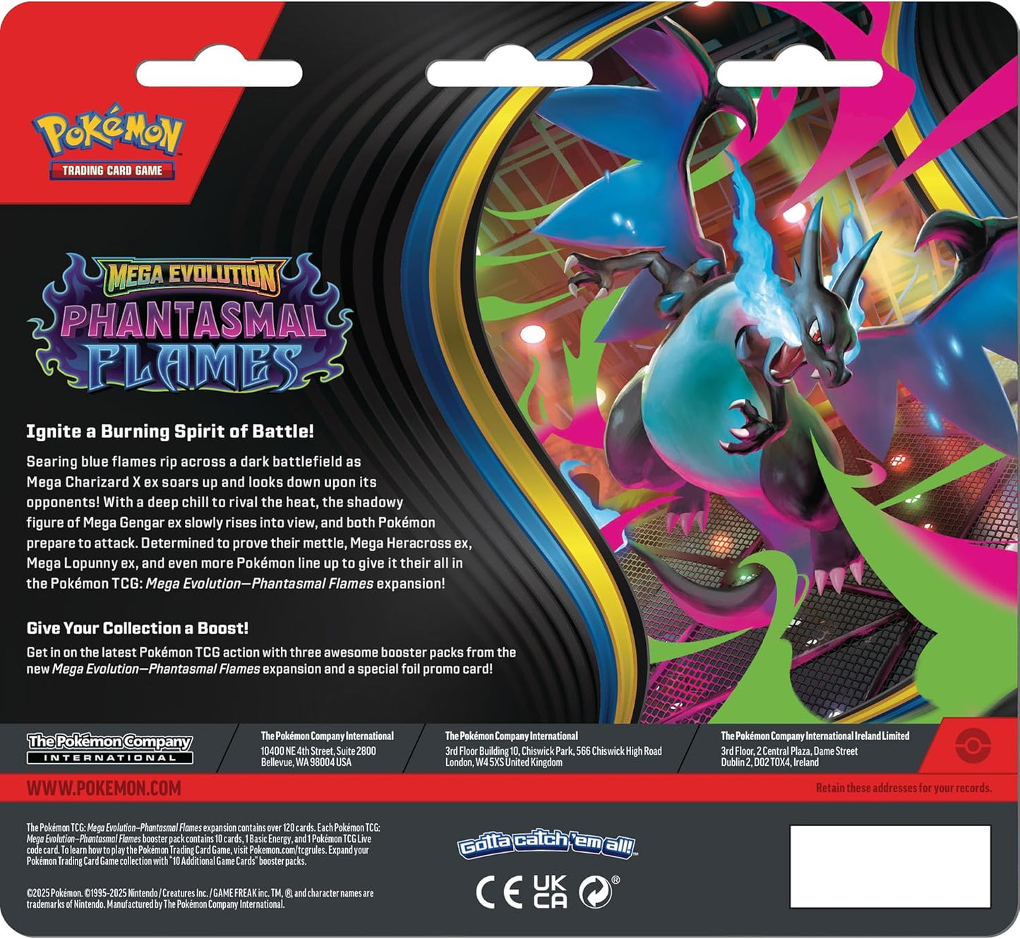 Phantasmal Flames 3-pack Blister - Weavile