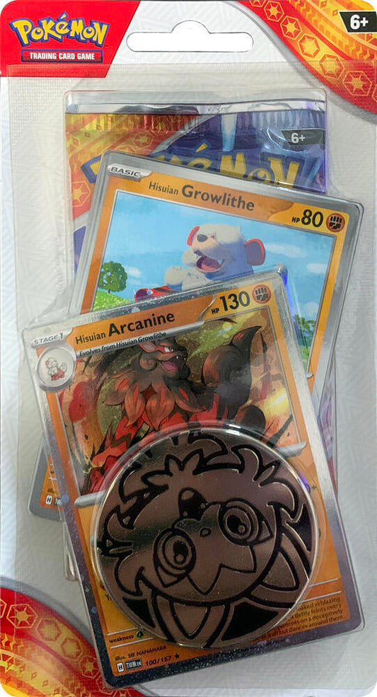 Surging Sparks Checklane Blister - Hisuian Arcanine