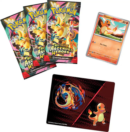 Ascended Heroes Tech Sticker Collection 3-pack Blister - Charmander