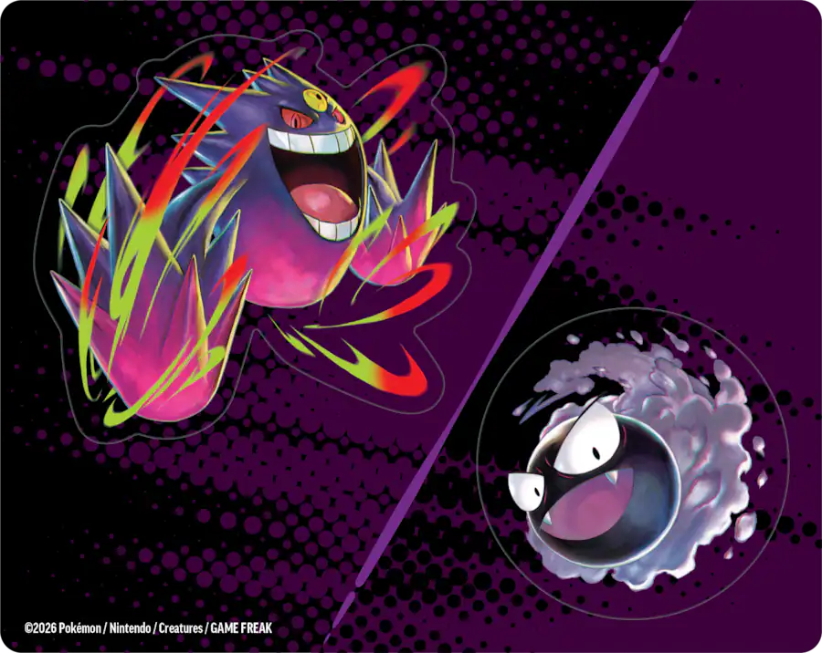 Ascended Heroes Tech Sticker Collection 3-pack Blister - Gastly