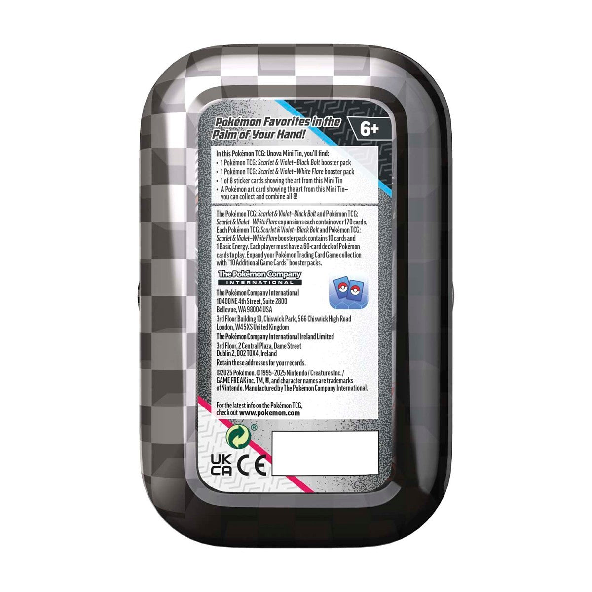 Unova Mini Tin - Eelektross & Galvantula