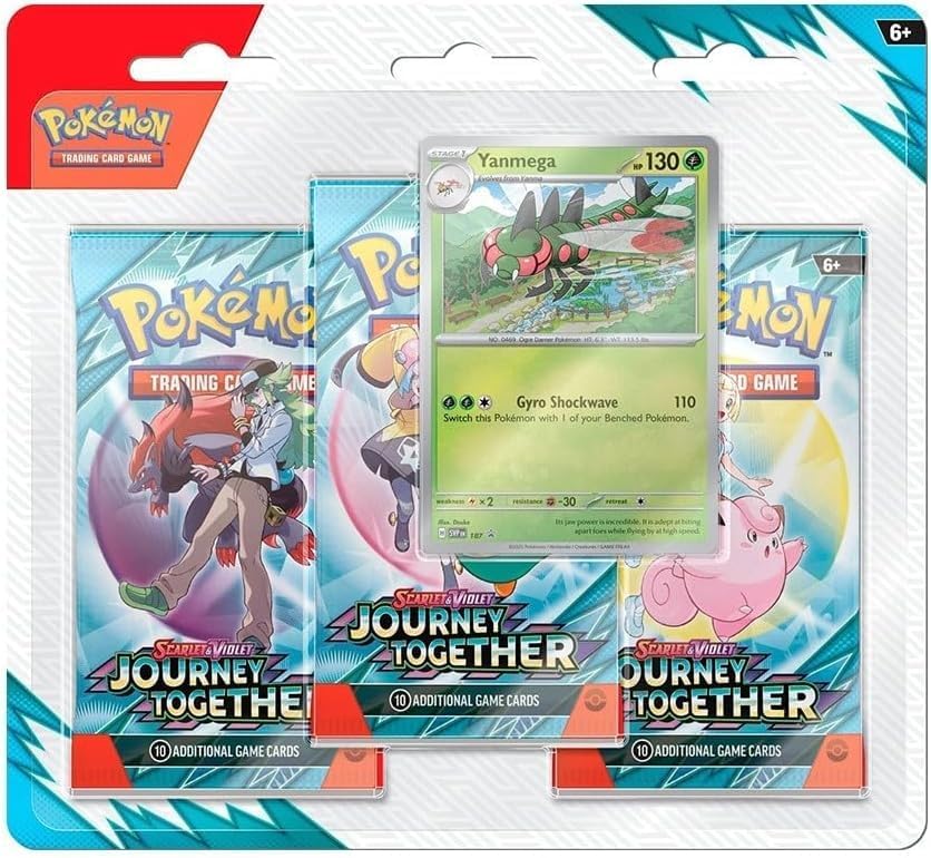 Journey Together 3-pack Blister - Yanmega