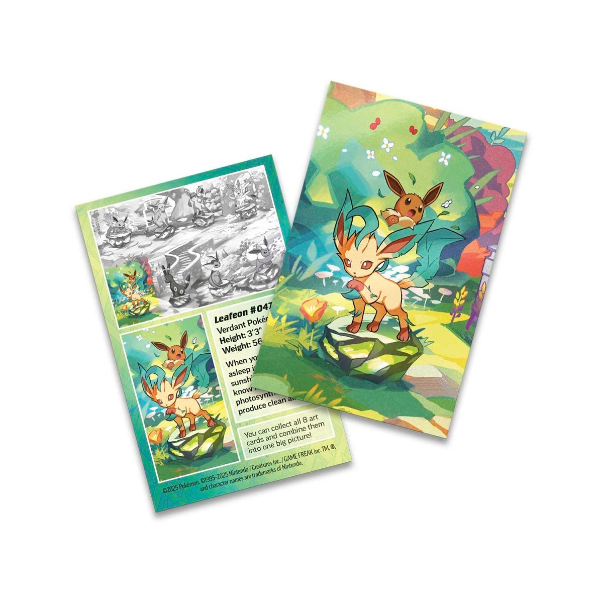 Prismatic Evolutions Mini Tin - Leafeon