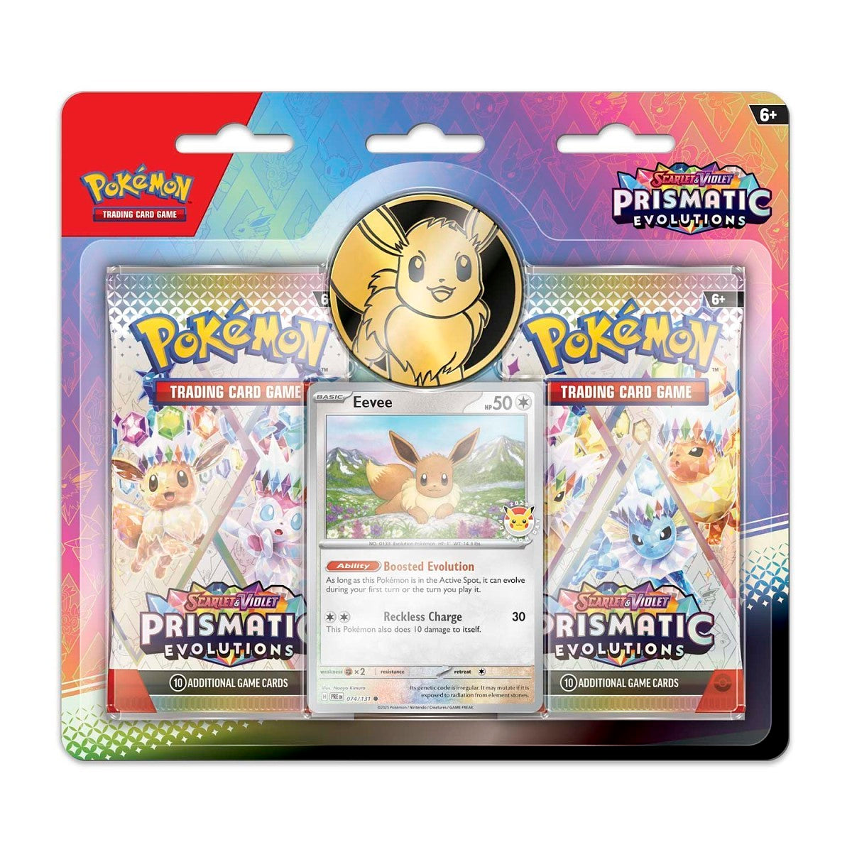 Prismatic Evolutions 2 Pack Blister - Eevee