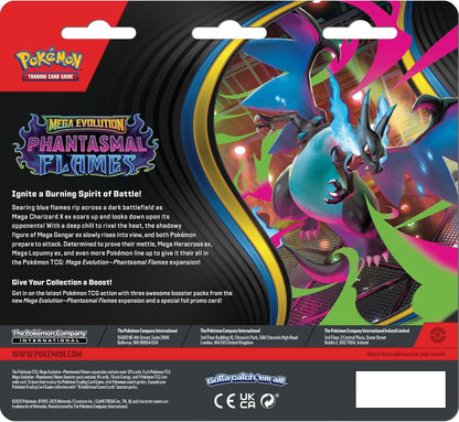 Phantasmal Flames 3-pack Blister - Weavile