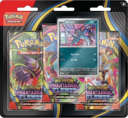 Phantasmal Flames 3-pack Blister - Sneasel