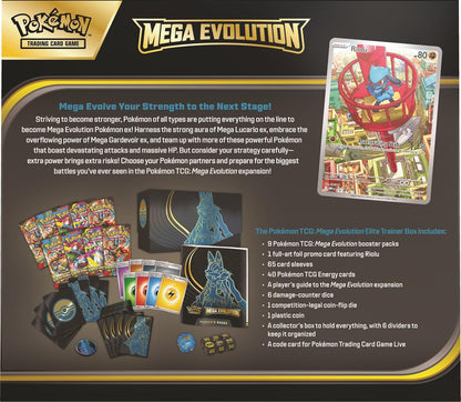 Mega Evolution Elite Trainer Box - Mega Lucario
