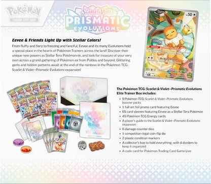 Prismatic Evolutions Elite Trainer Box