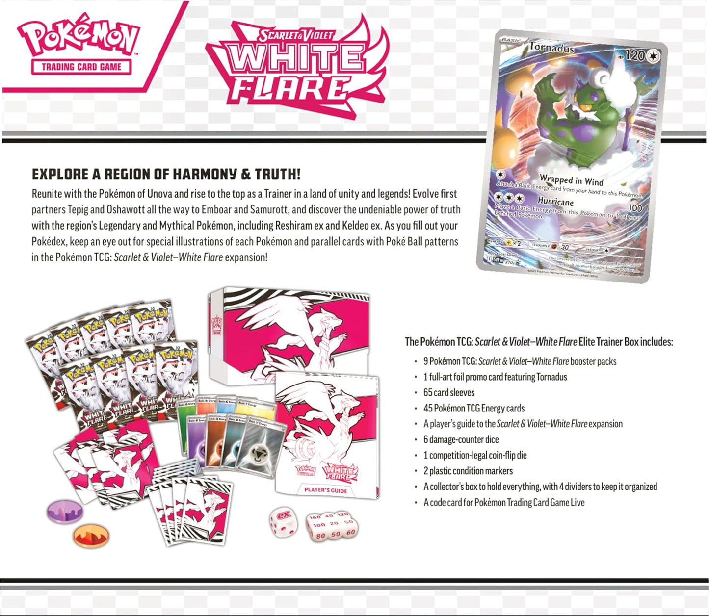 White Flare Elite Trainer Box