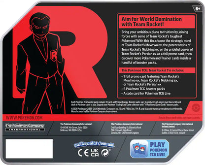 Team Rocket Tin - Mewtwo