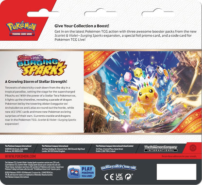 Surging Sparks 3-pack Blister - Zapdos